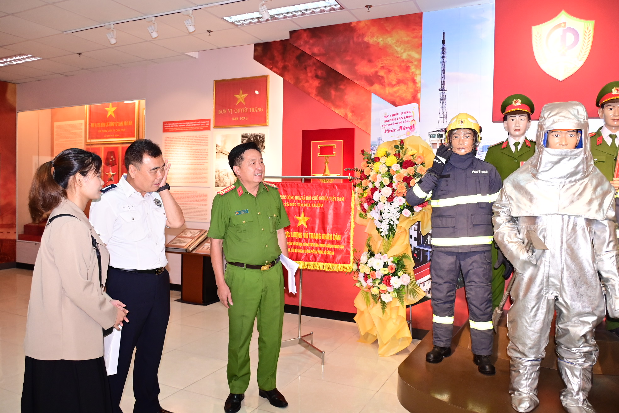 Đoàn công tác Học viện cứu hỏa Gangwon Hàn Quốc và Trường Đại học PCCC đến thăm và làm việc tại Hải Phòng